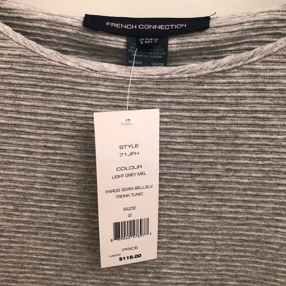 FRENCH CONNECTION Bell Sleeve Tunic Dress - Picture 5 of 5